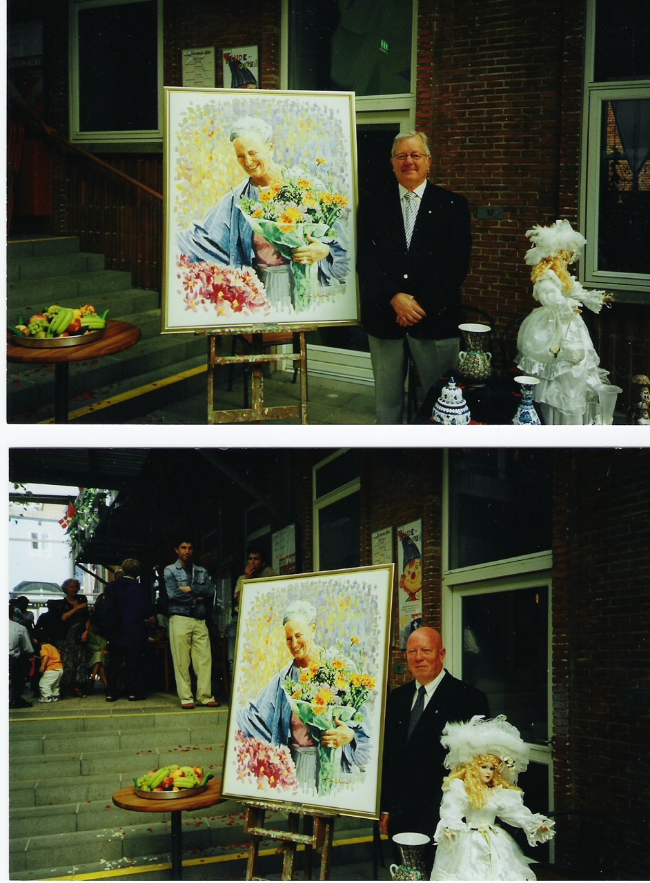 Dronning Margrethe og Randers Kommune 2002